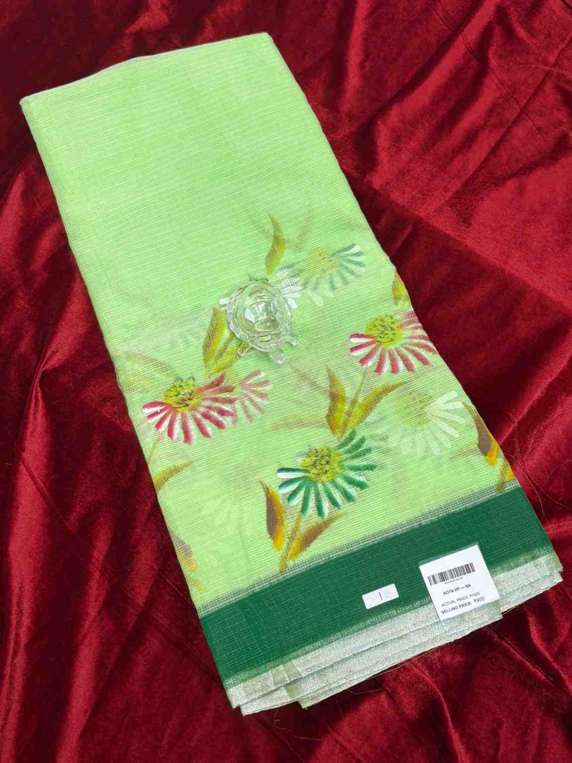 Mix Kota Handpaint Saree