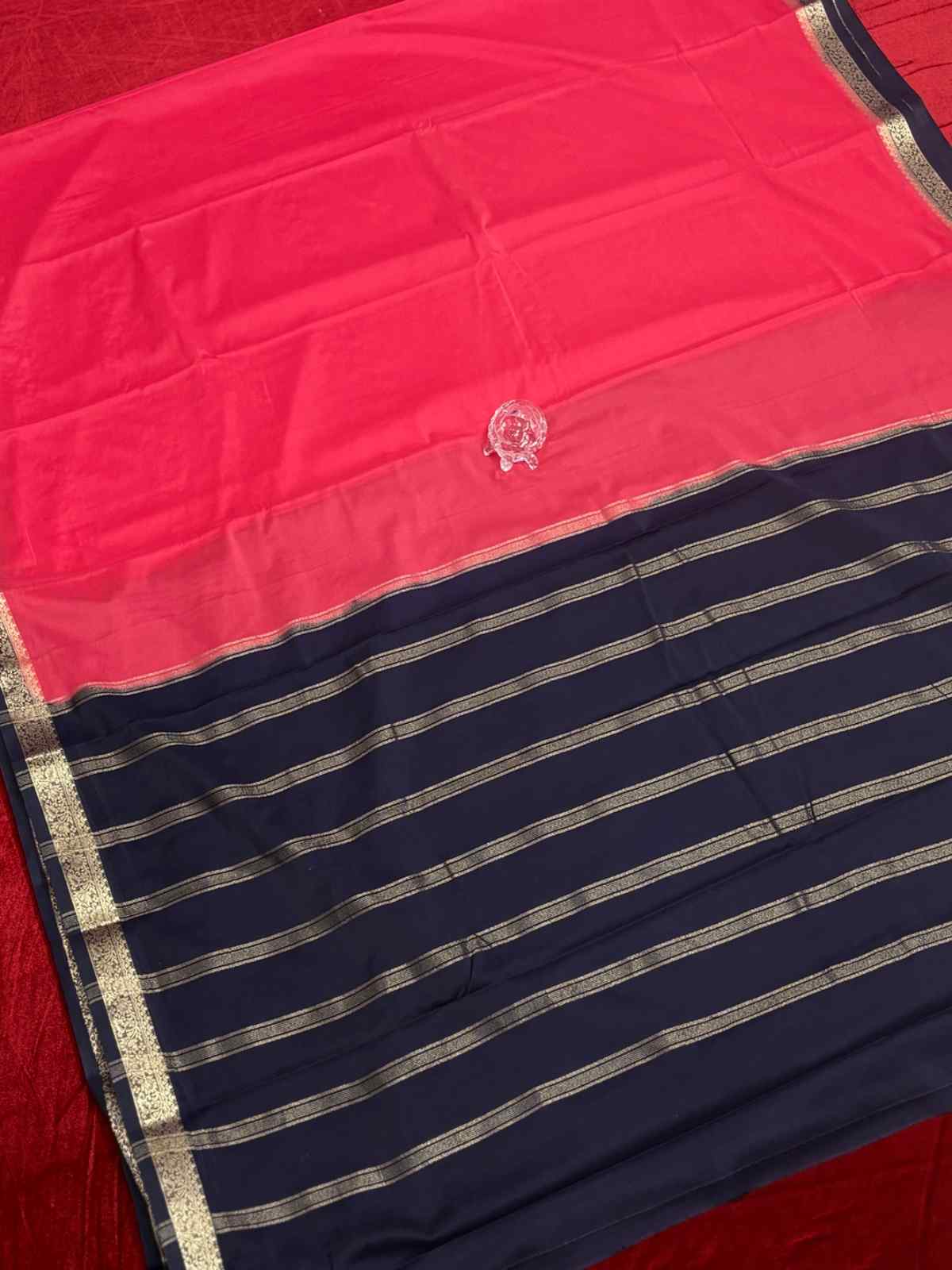 Pink & Navy Blue