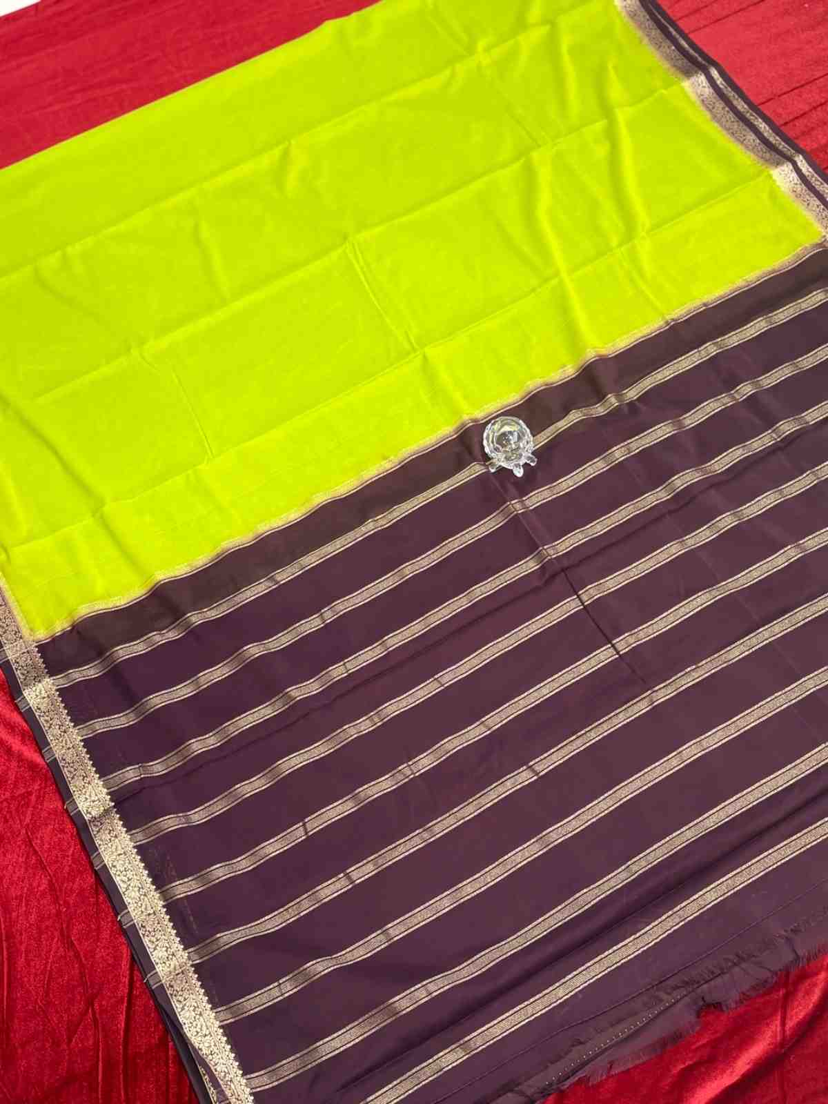 Neon Green & Brown