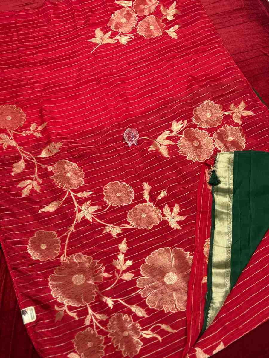 Munga Crepe Saree