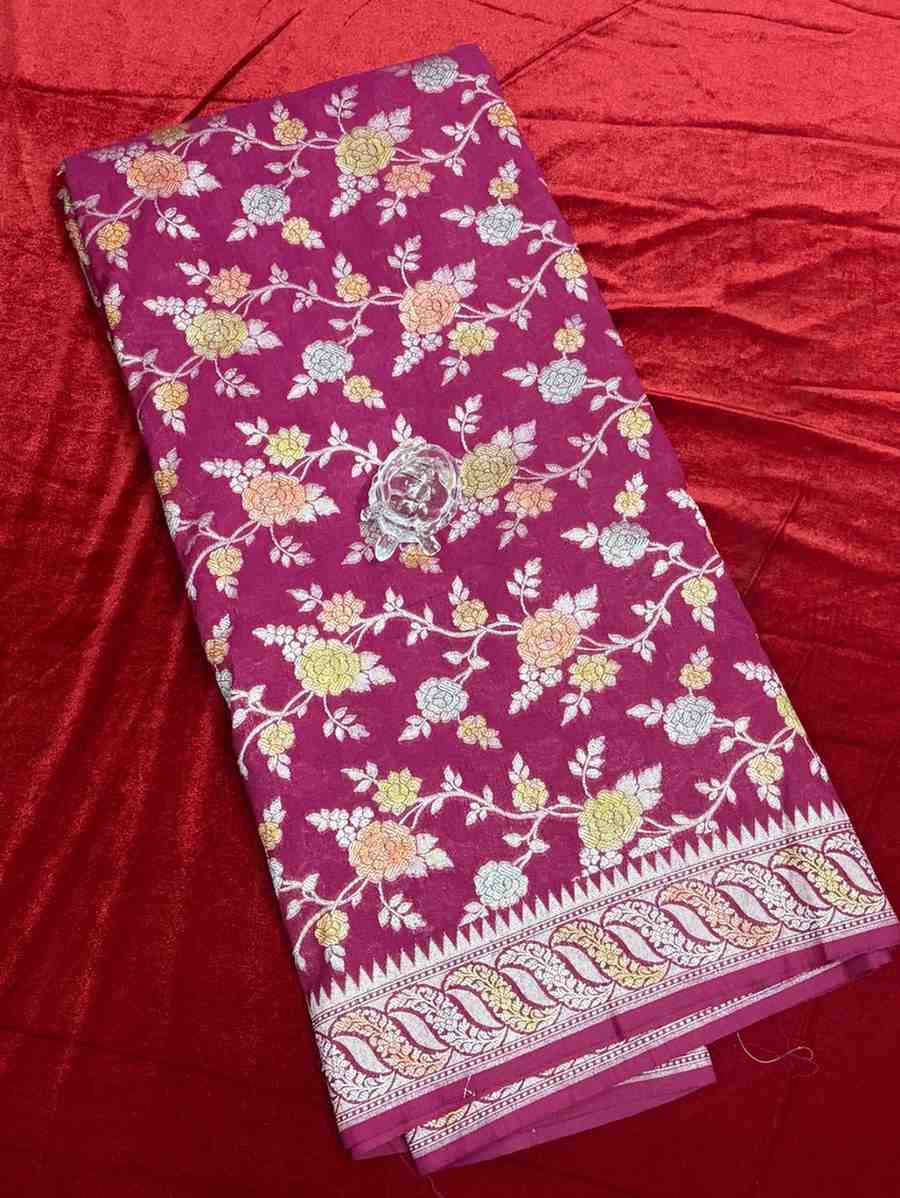 Benaras Georgette Saree