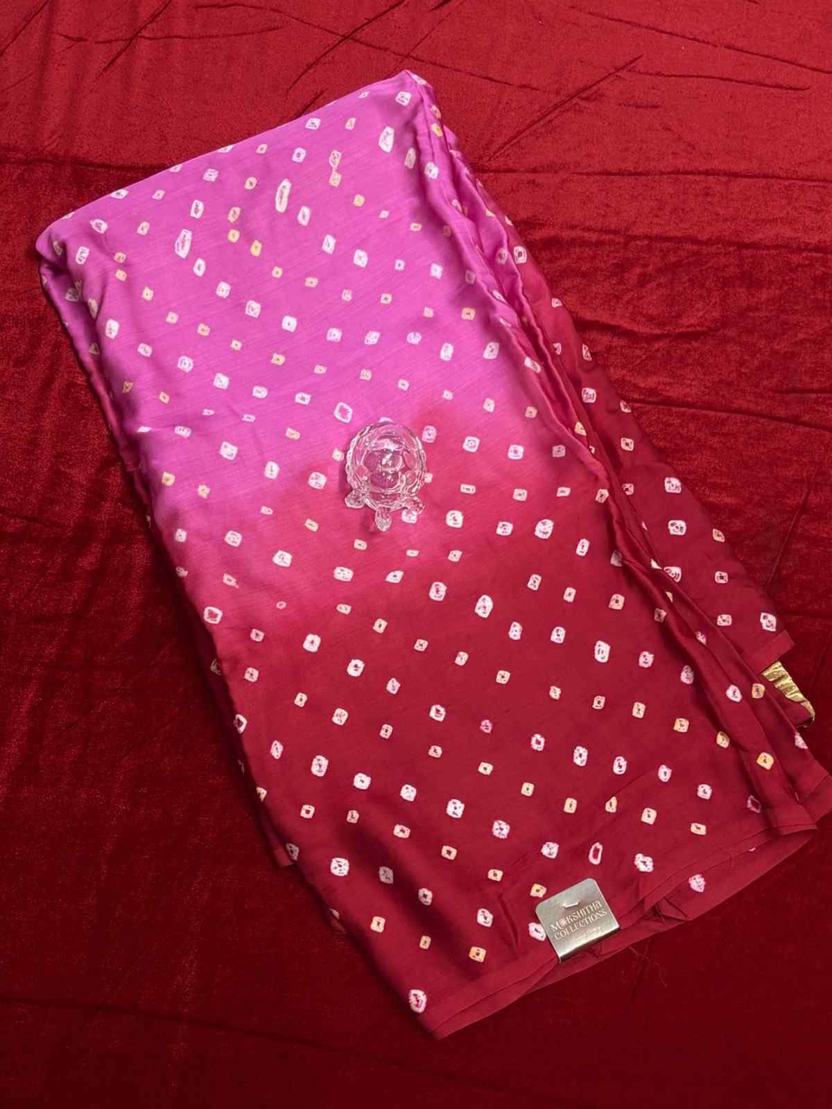Modal Satin Bandini Saree