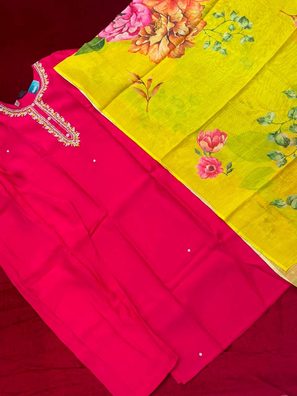 SEMI PATTU WORK - SIZE XL