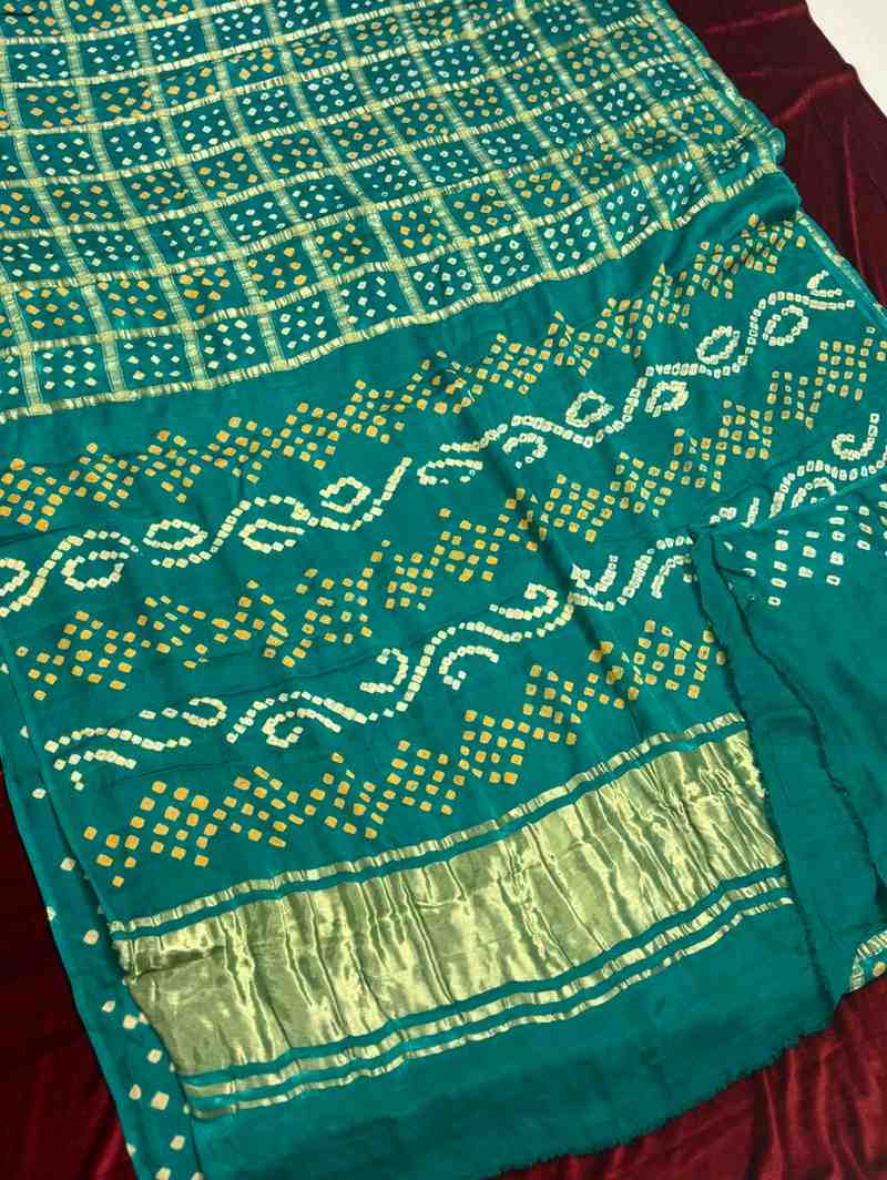 Gajji Silk Bandini Saree