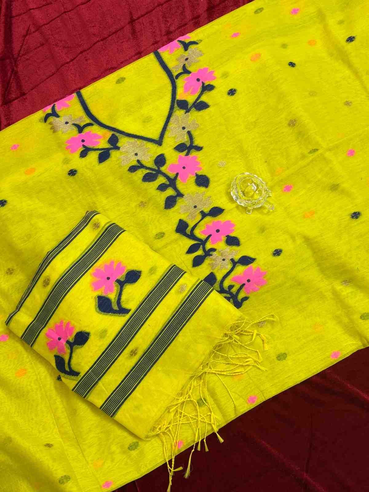 Mix Jamdani Dress