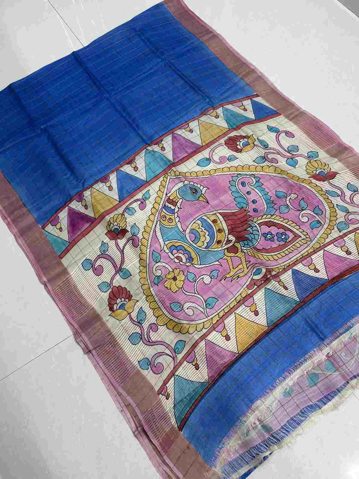 PURE TUSSER KALAMKARI 