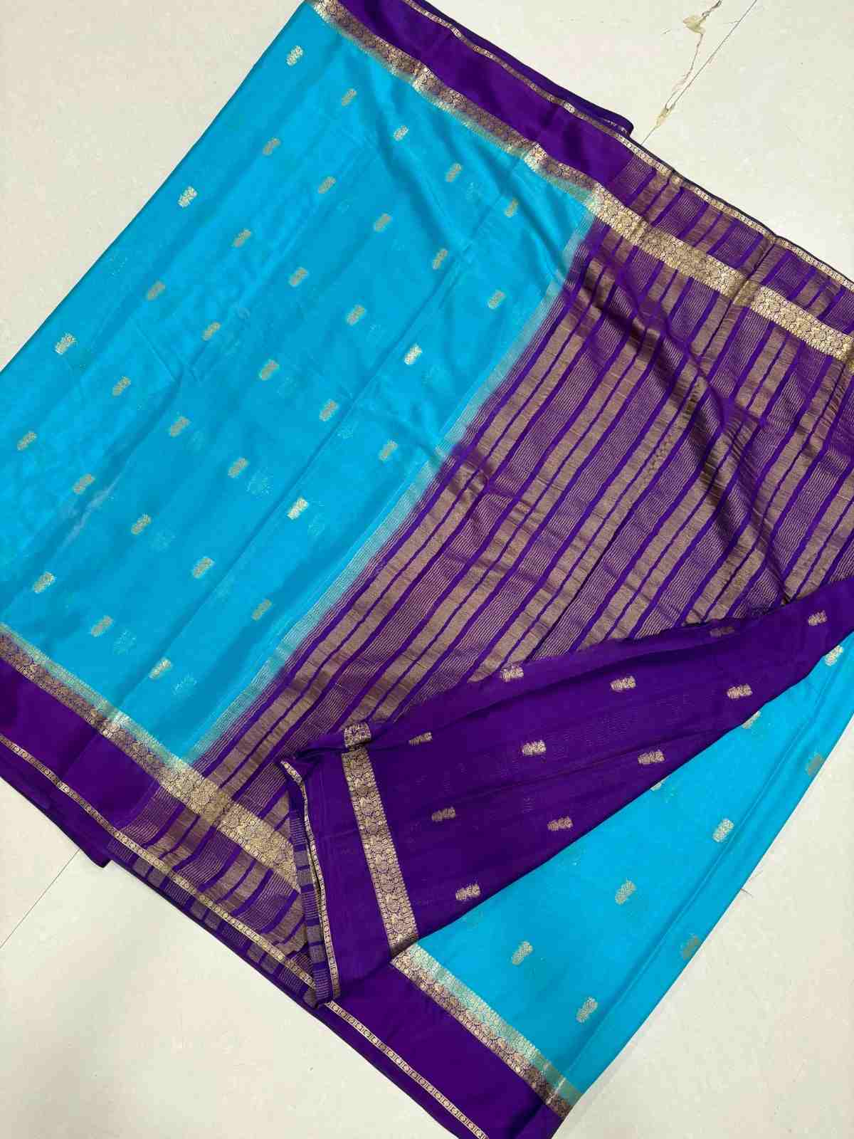 Blue with Purple