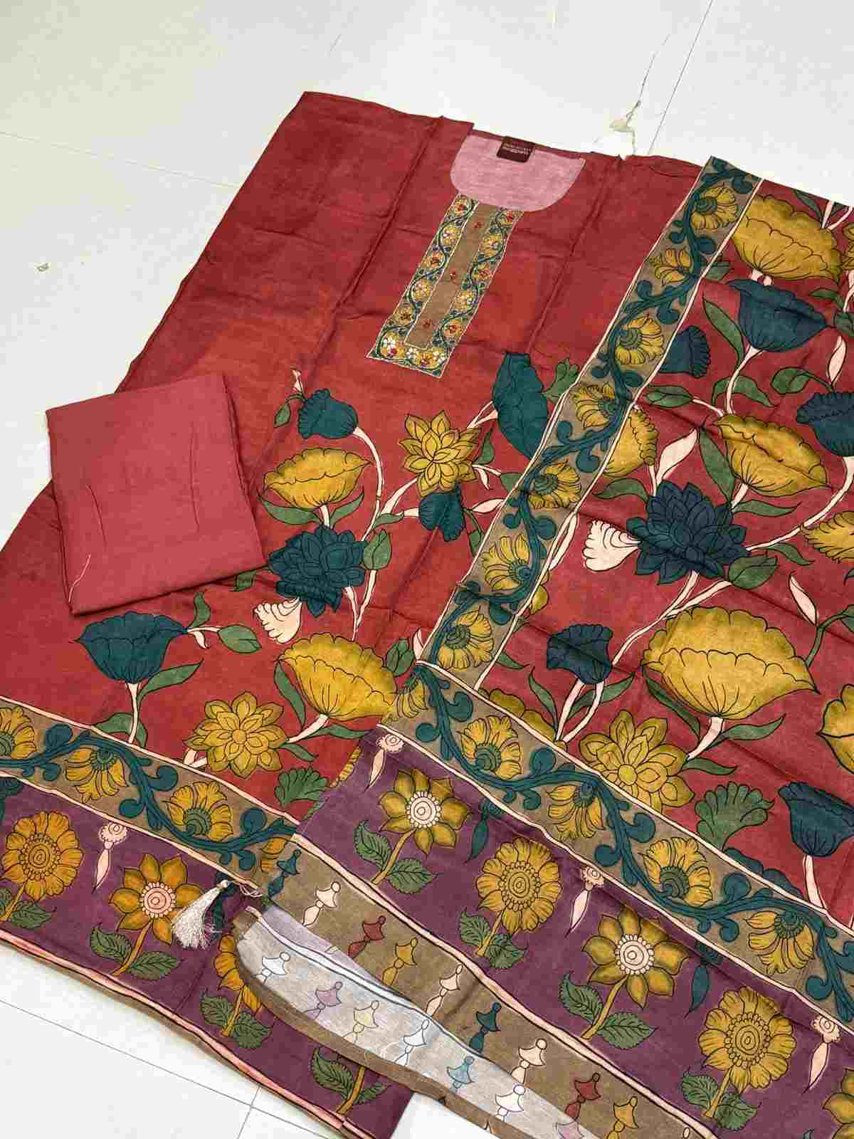 Muslin Neck Work