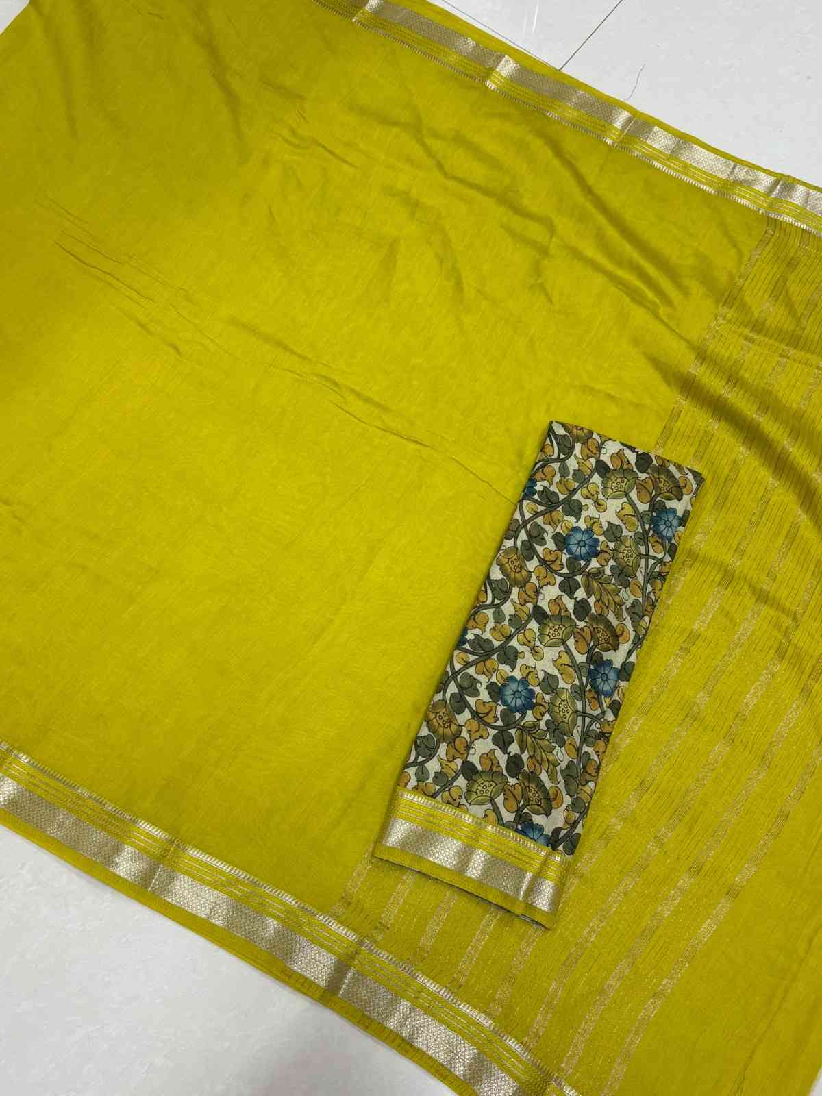 Assam silk fusion sarees