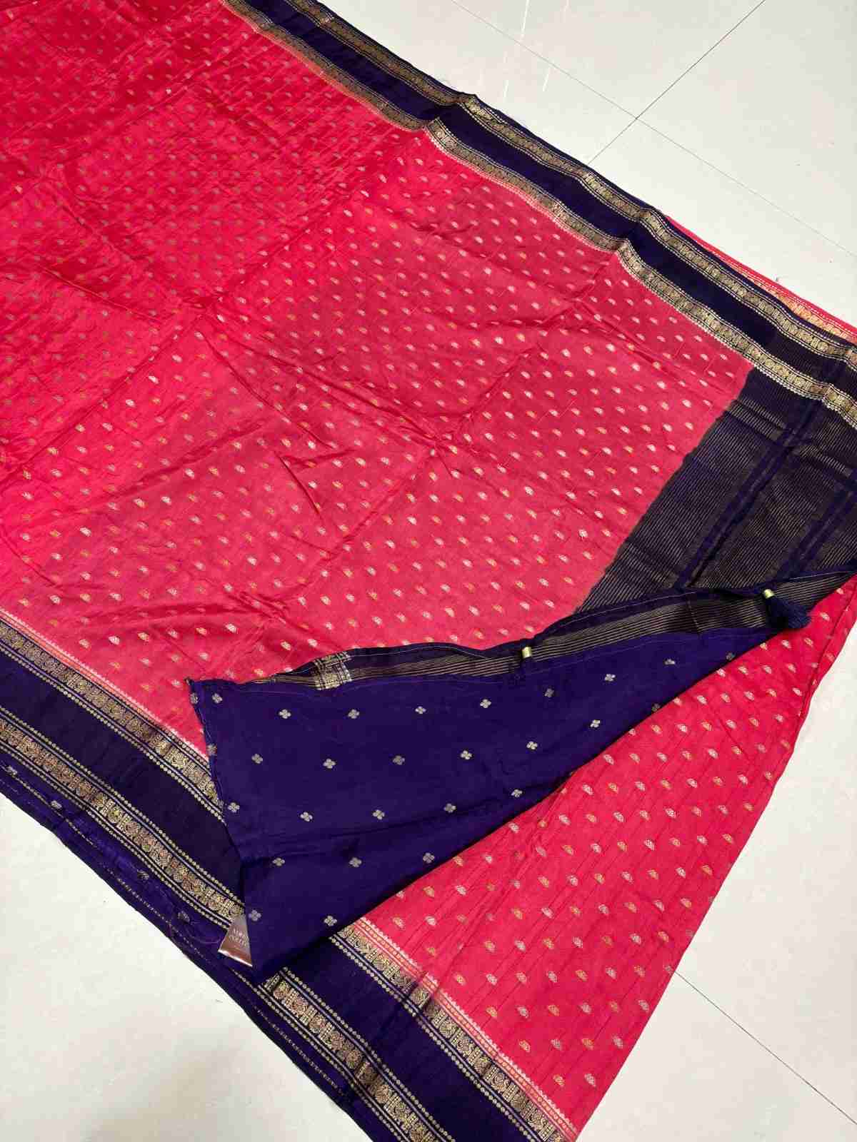 Pink and blue