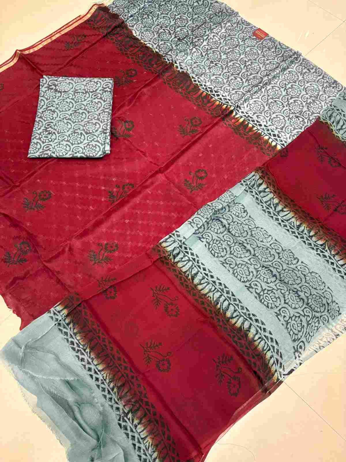 Red and grey