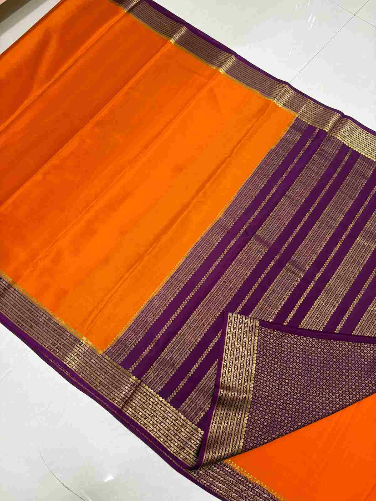 Orange and vilote