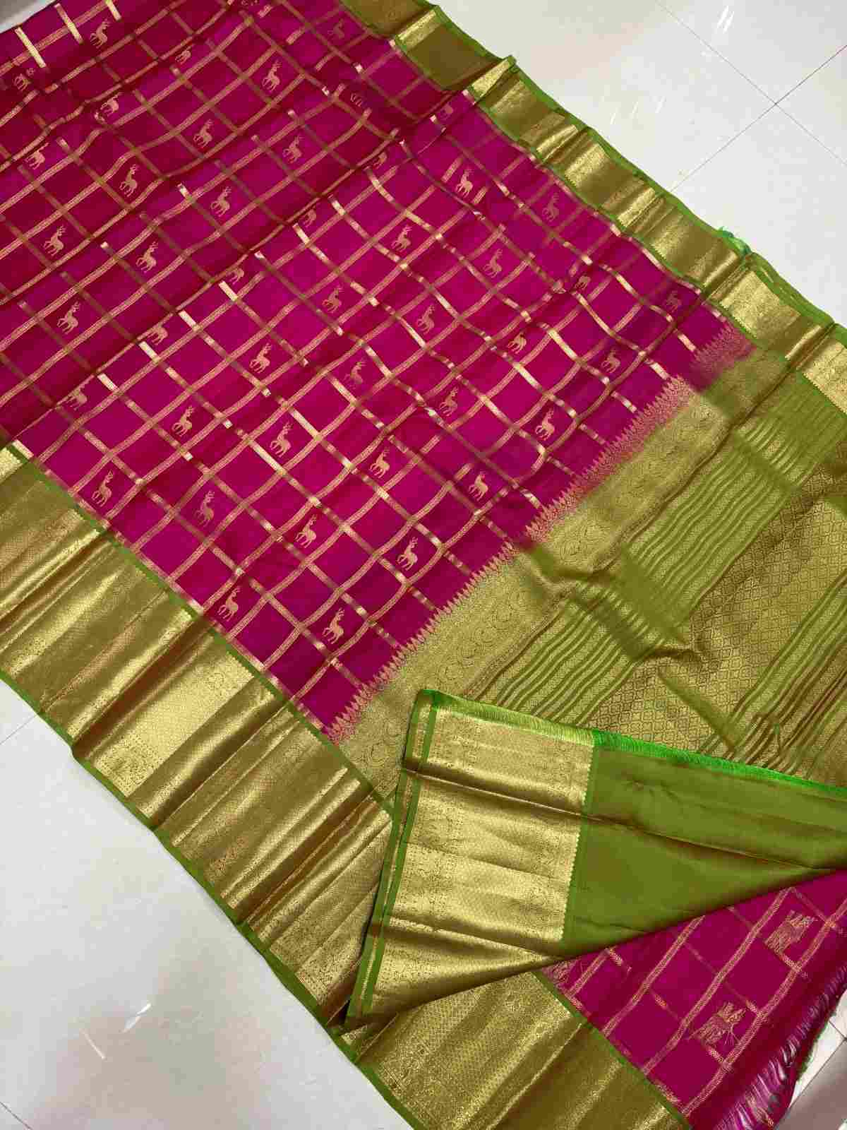 PURE VINTAGE KANCHI PATTU SAREE 
