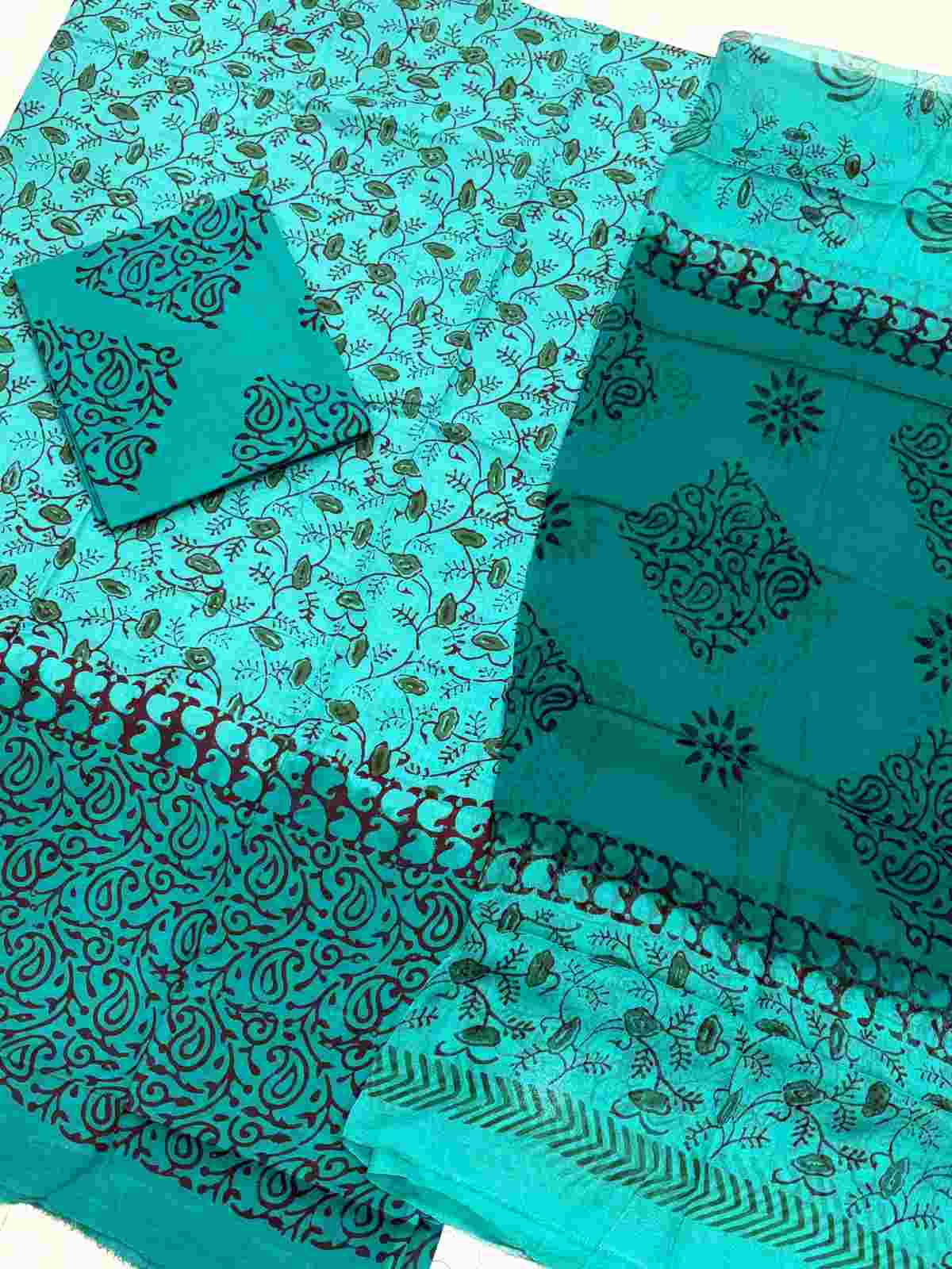 Cotton block print
