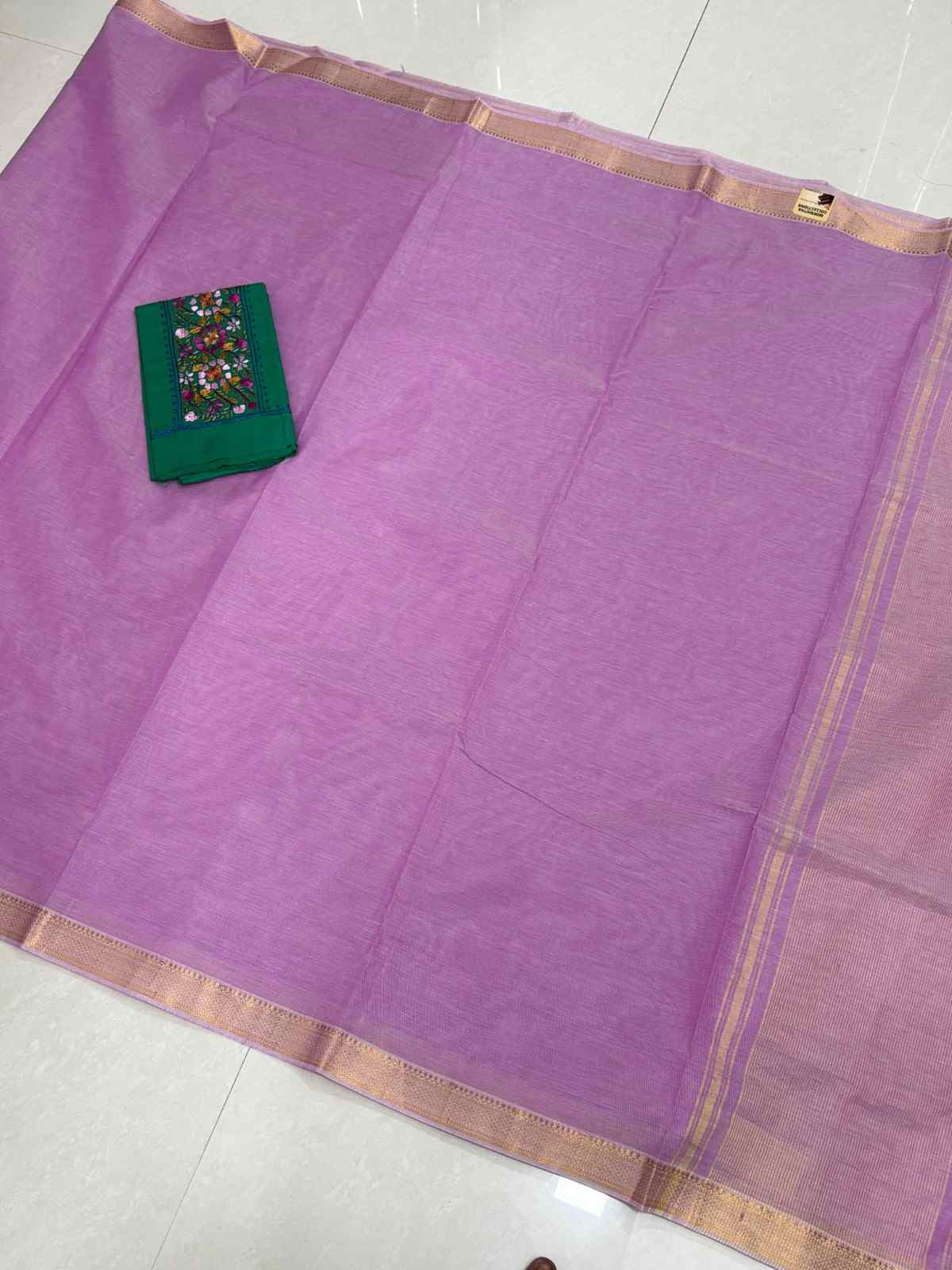 Mangalagiri cotton with work blouse 