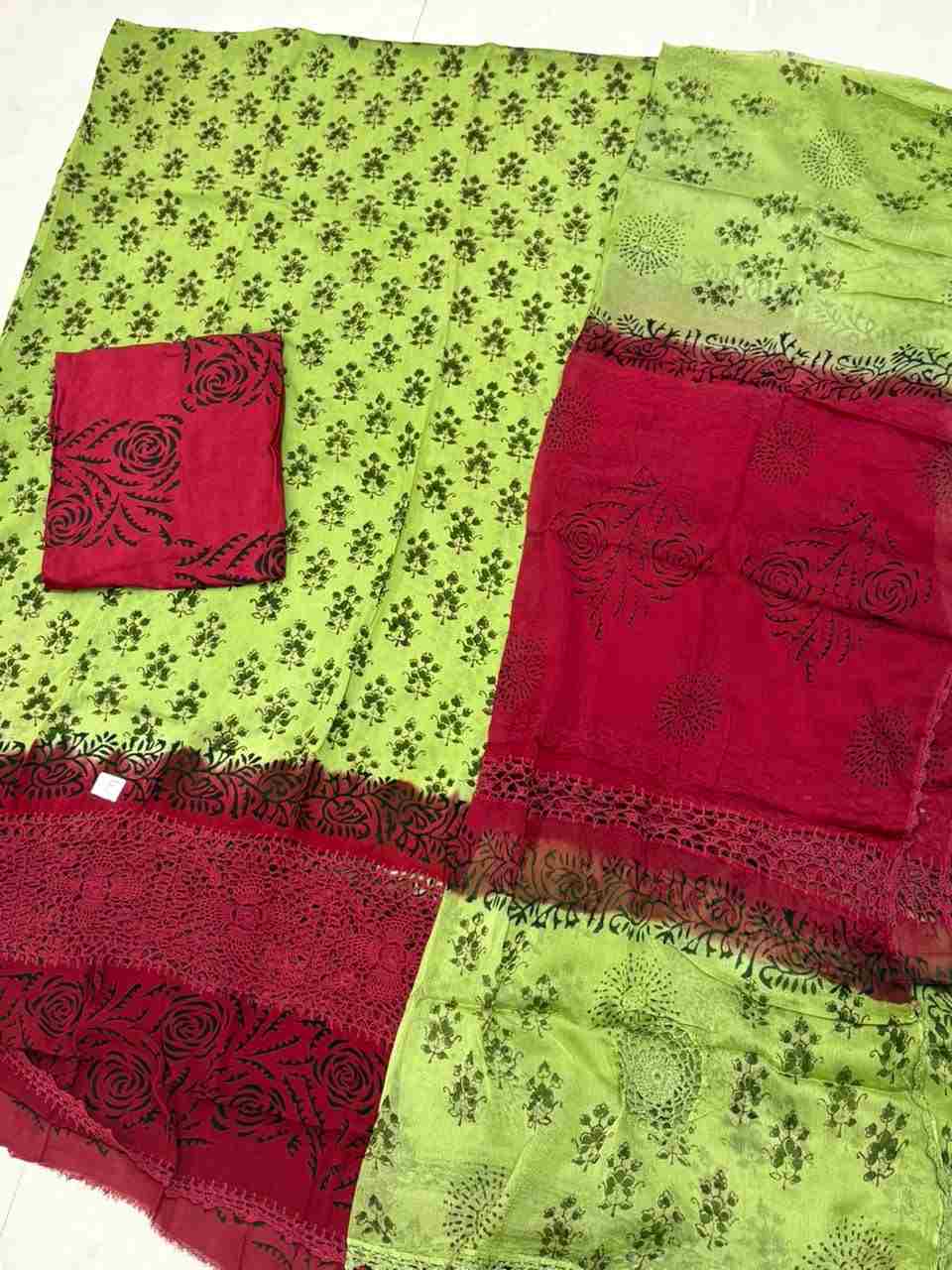 Crochet georgette 