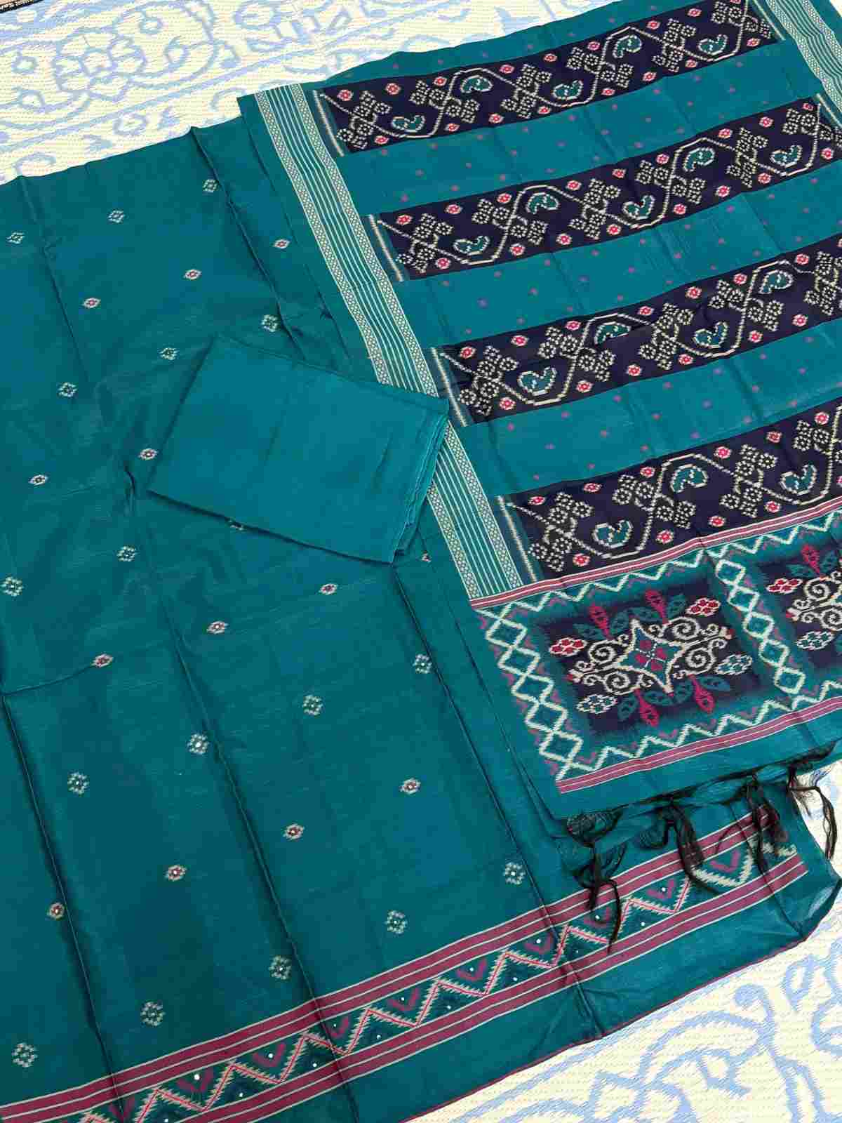 Peacock blue