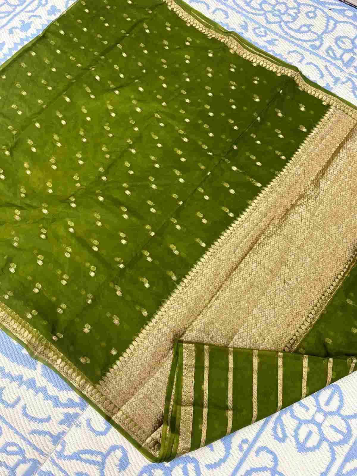 SEMI KORA BANARAS SINGLE SHADE
