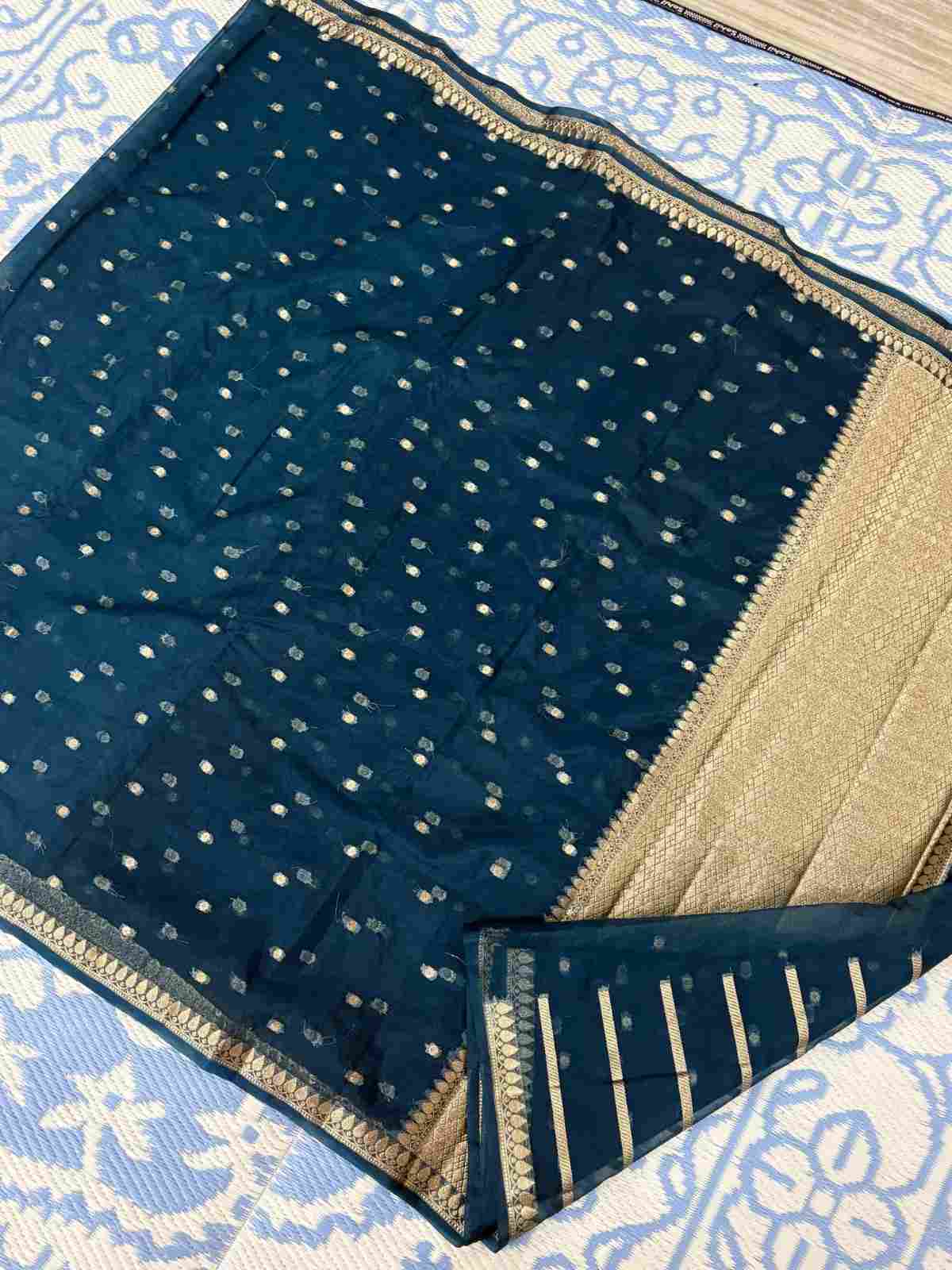 Peacock blue