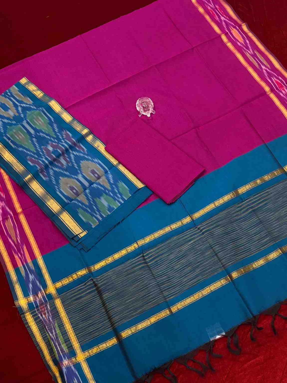PeacockBlue & Magenta