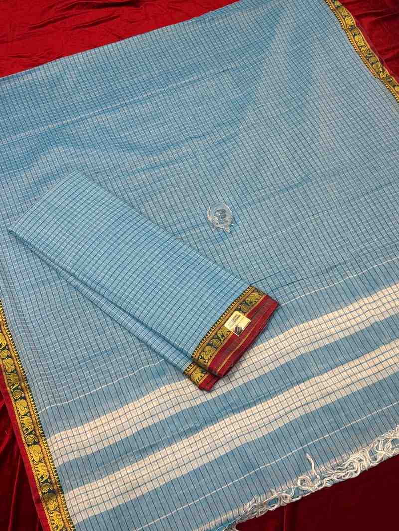 Checks Blue